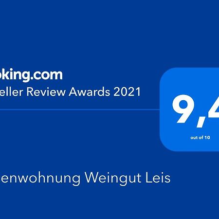 אוסטריך-ווינקל Ferienwohnung Weingut Leis מראה חיצוני תמונה